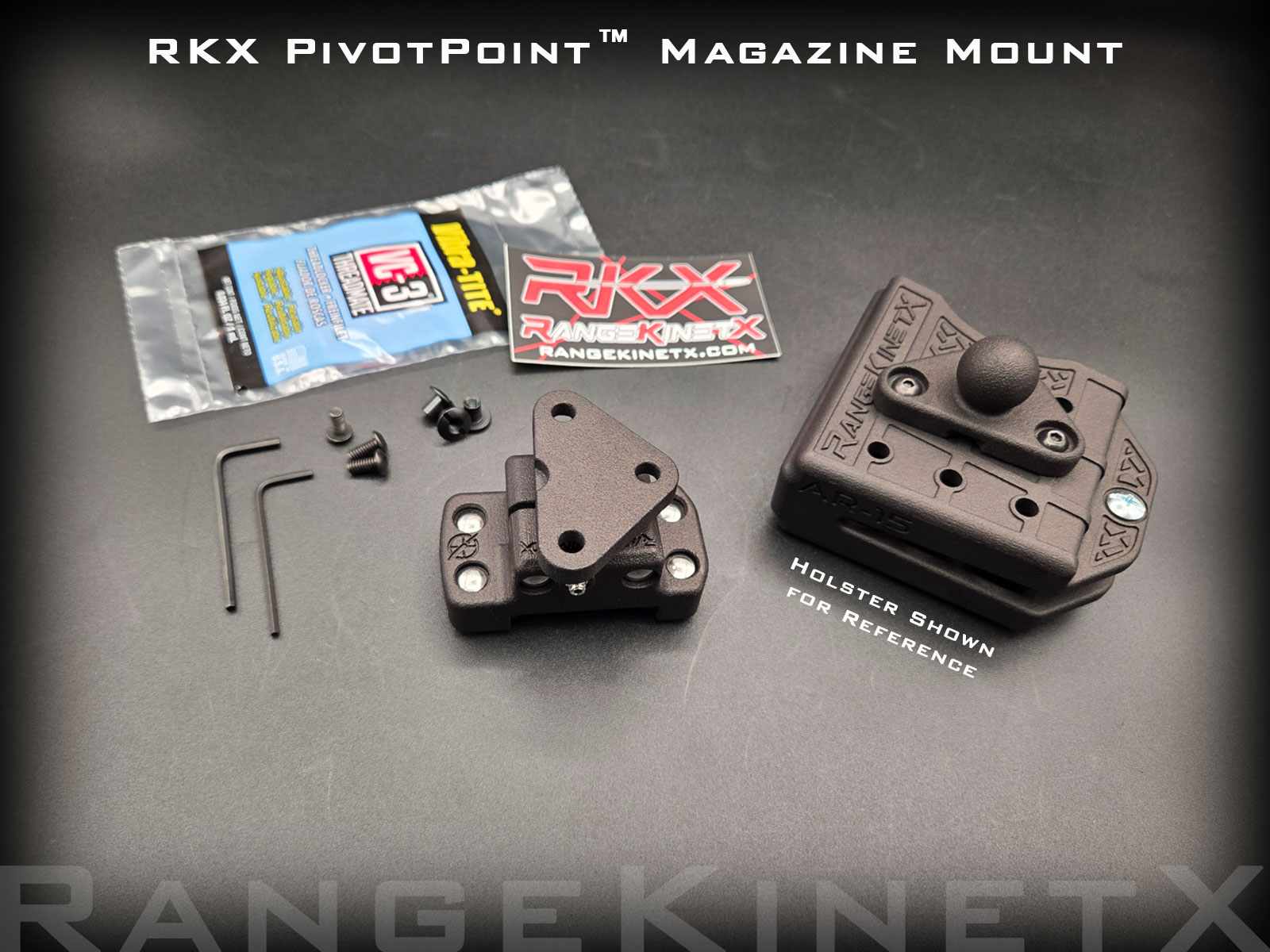 Rangekinetx RKX Pivotpoint rifle magazine ball adapter