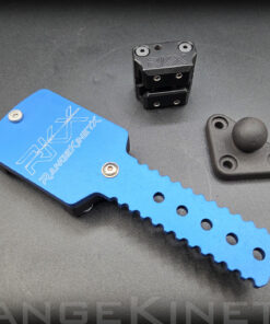 RangeKinetX Carnivore Holster Hanger - BLUE Anodize