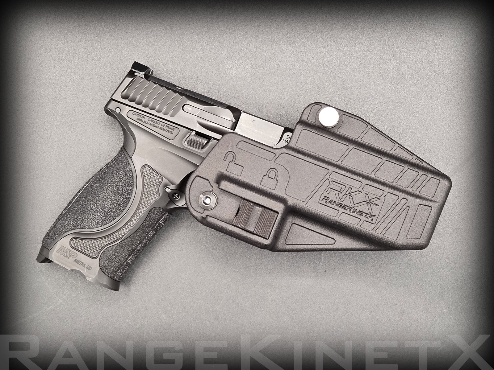 RangeKinetX Carnivore Holster system for Smith & Wesson M&P 2.0 Metal Steel Frame Competitor