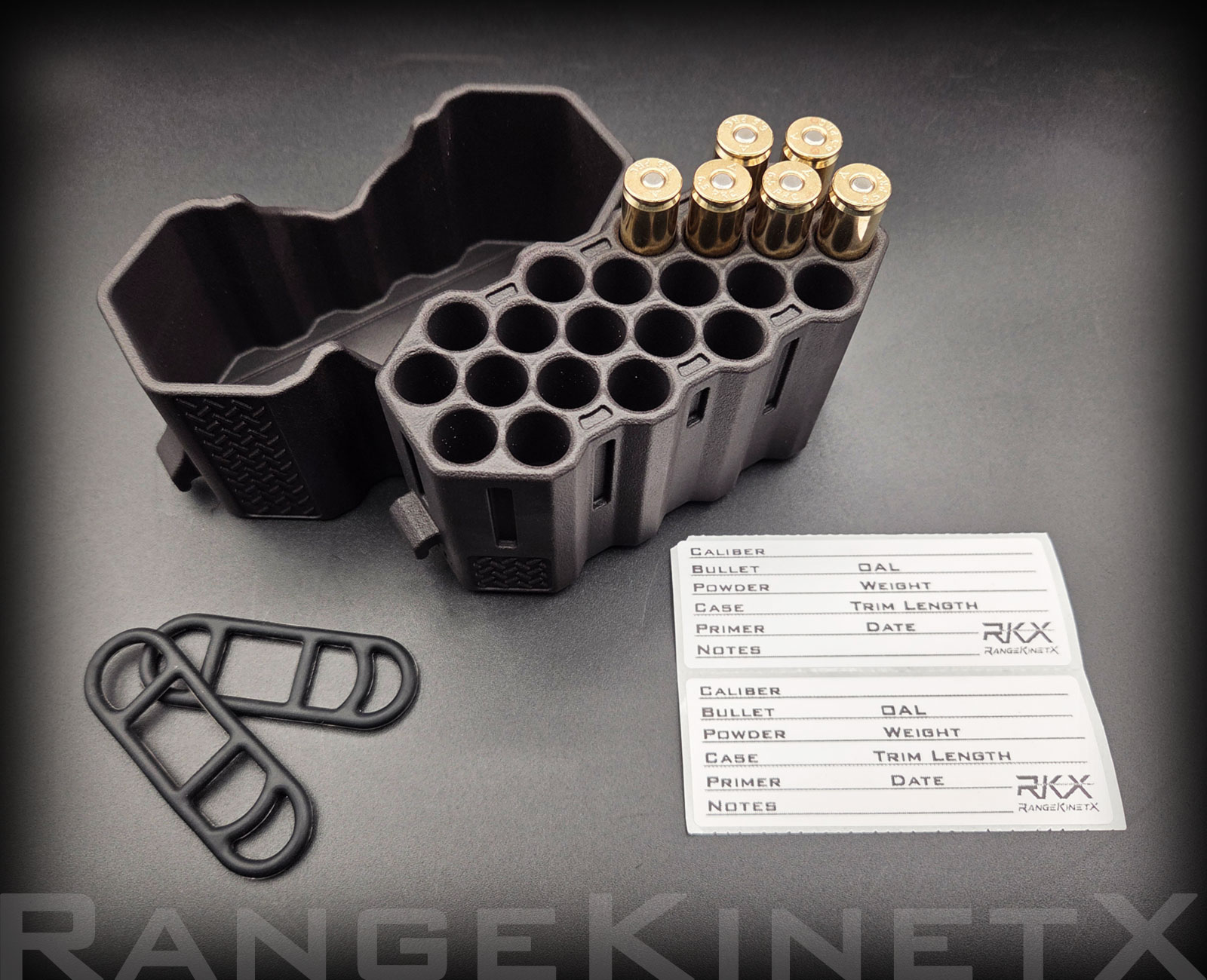RangeKinetx Compact Ammunition Box 65PRC 7PRC 300PRC 6.5Creedmoor 308