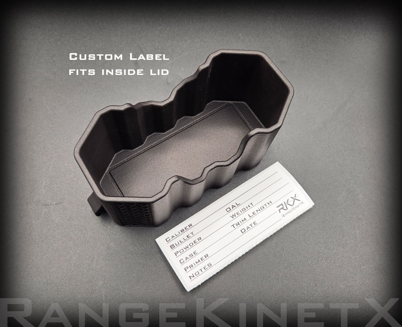 RangeKinetx Compact Ammunition Box 65PRC 7PRC 300PRC 6.5Creedmoor 308